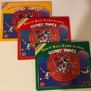 Looney Tunes MLB Baseball Complete Card Books 1990 [Item 054]